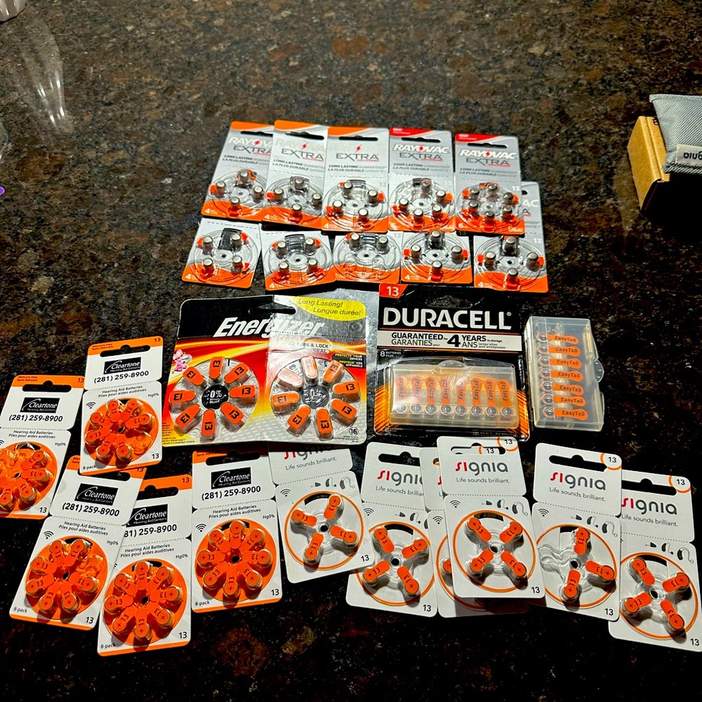 Hearing Aid Batteries Size 13